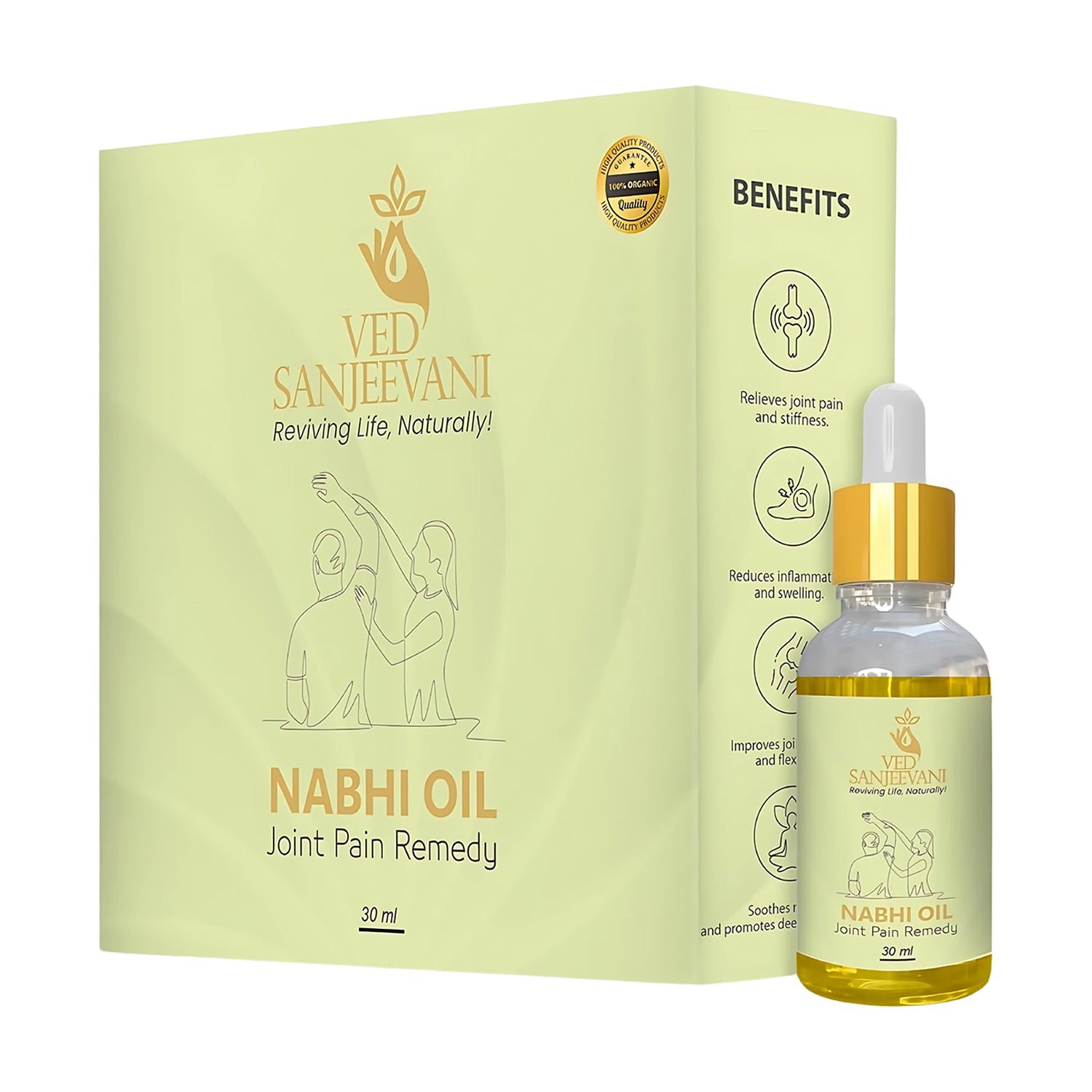 Nabhi Oil – Ayurvedic Joint Pain Relief & Flexibility Booster
