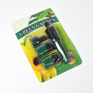 Garden Hose Nozzle Set – 4-Piece Durable Plastic | Grow Garden Tools