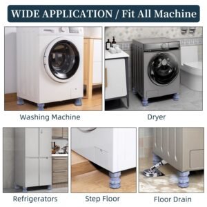 Washing Machine Anti-Vibration Pads – Adjustable & Non-Slip | Garth