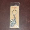 Trishul Damru Keychain – Durable Silver Metal Spiritual Accessory
