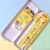 Stationery Kit for Kids – 12 Pc Metal Pencil Box Set | ScribbleJoy