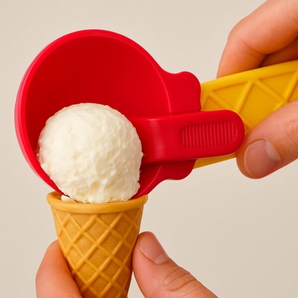 Ice Cream Scooper with Trigger Handle – Easy Melon & Sorbet Serving