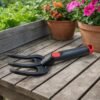Garden Hand Cultivator Fork – Durable 3 Prong Soil Loosening Tool