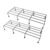 Metal Rectangle Flower Plant Stand – Durable 2 Pc Set | Giftoiza