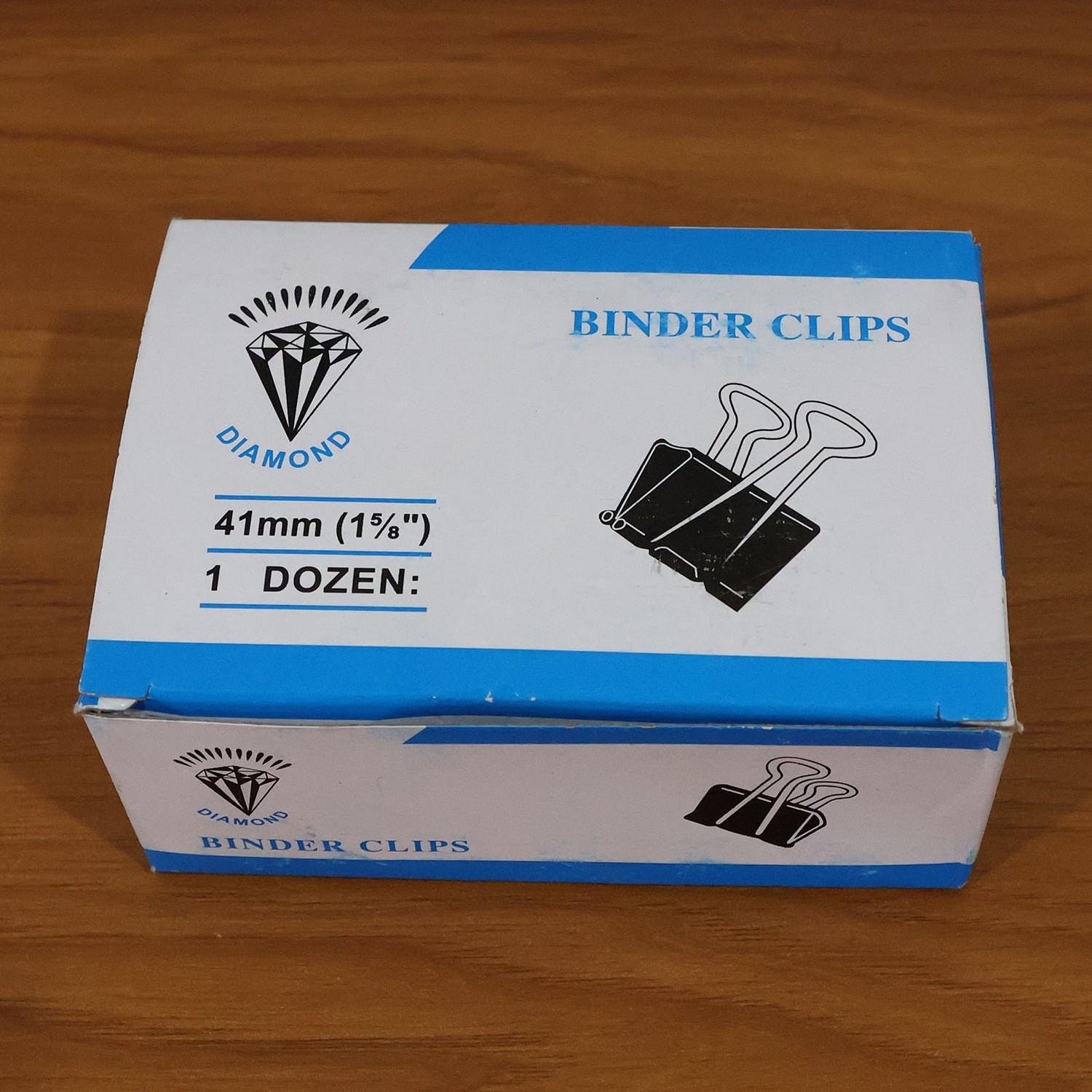 Binder Clips 32mm – Heavy-Duty Strong Metal Clips, 12 Pc Set