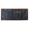 Shortcut Keyboard Mouse Pad – Large Extended Desk Mat for Efficiency