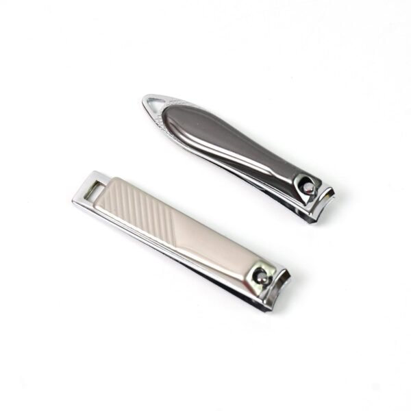 Folding Nail Clippers – Stainless Steel with File | Velvet Wellness
