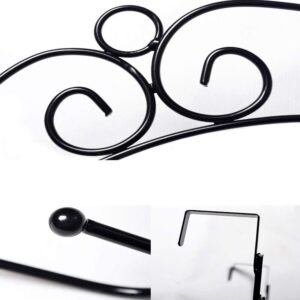 Over Door Hanger Rack – 7 Hooks Metal Organizer | Indo Glow