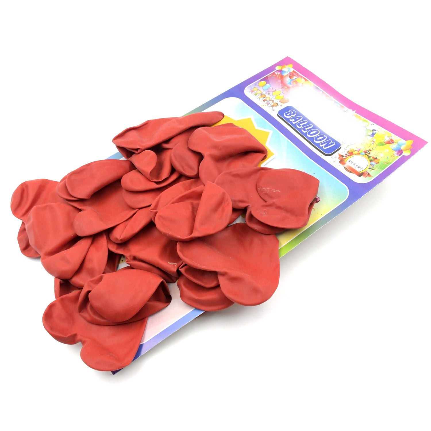 Heart Shaped Balloons – 20 Pcs Latex Set for Parties | Play & Move