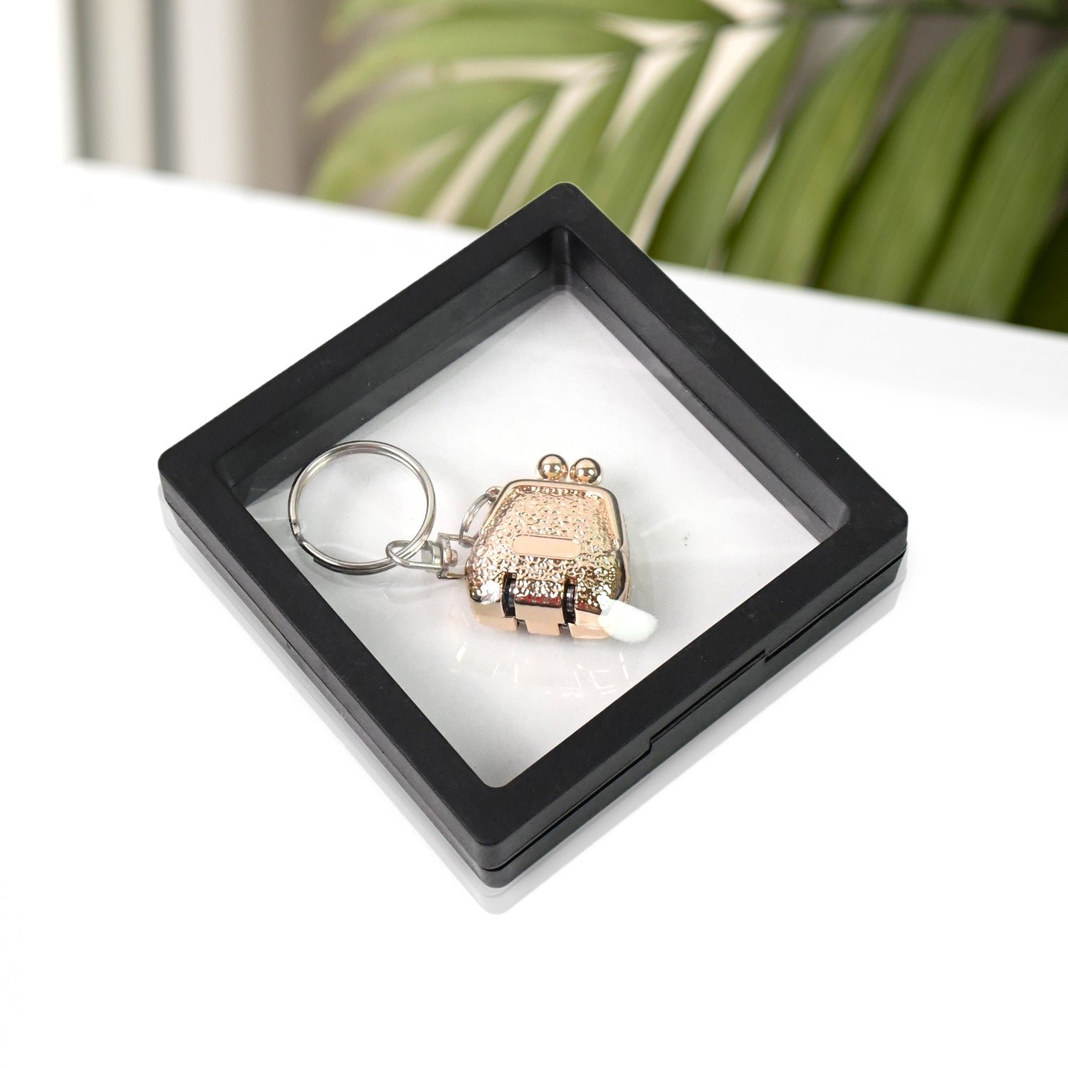 Nail Clipper Keychain – Compact 3D Floating Frame | AuriGlam