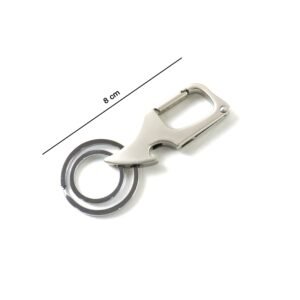 Heavy Duty Keychain – Secure Dual Ring Organizer for Keys