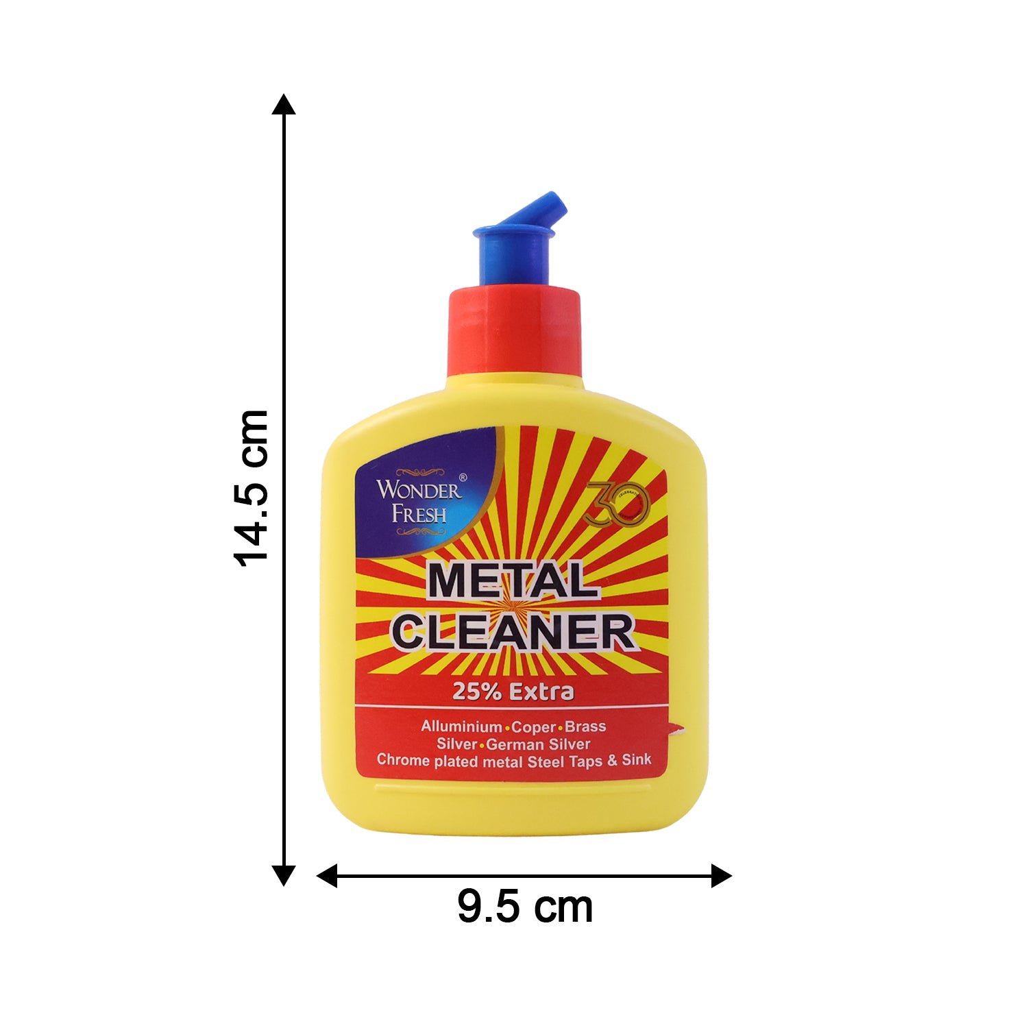 Metal Cleaner – Polish & Rust Remover 250ml | Wonder Fresh