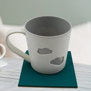 Leather Tea Coasters – Square Set for Dining & Coffee Table | Siplix