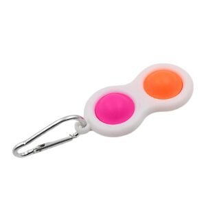 Simple Dimple Fidget Toy Keychain – Mini Stress Relief | Styleva