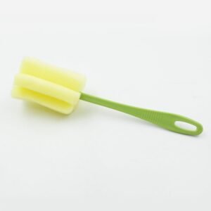 Sponge Cup Washing Brush – 20cm Kitchen Cleaning Tool | Velvet Wipe