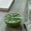Lemon Shape Silicone Ice Cube Tray – 8-Slot Flexible Mold