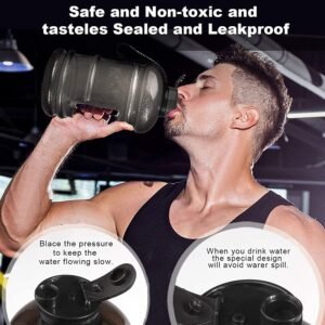 1.5L Gym Water Bottle – Mixer & Strainer | hydrozilla