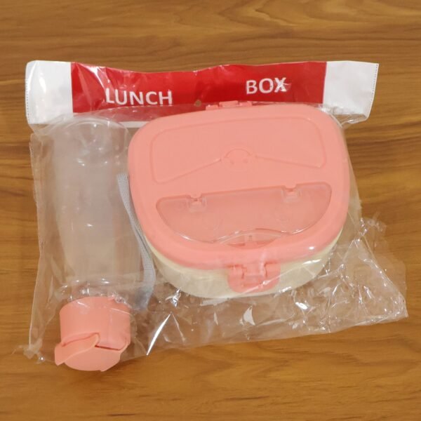 Plastic Lunch Box Set – Secure Lock Lid & Dual Compartments
