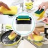 2-in-1 Soap Dispenser – Built-in Scrub Holder & Organiser | Konvex