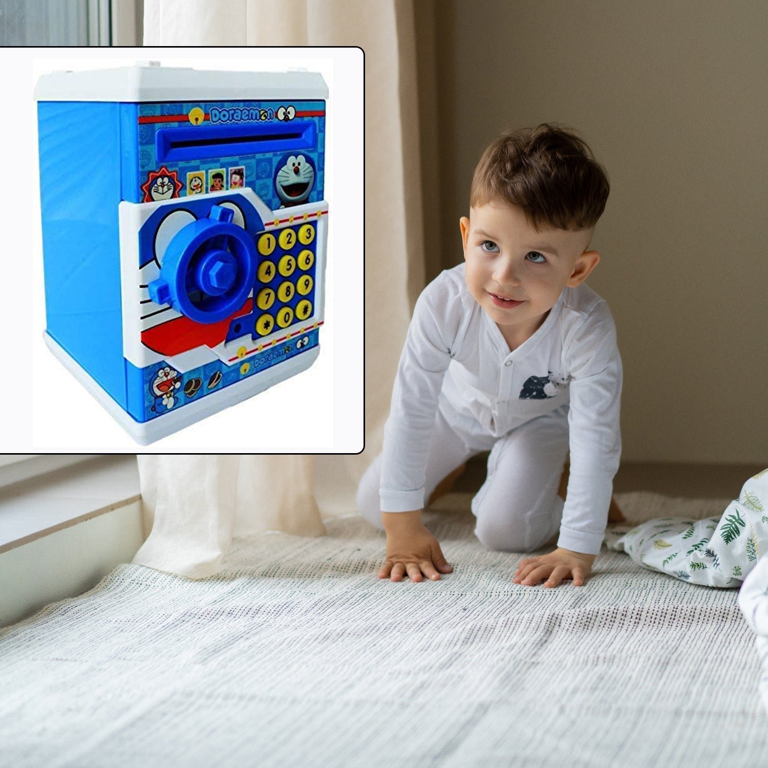 Kids Electronic Piggy Bank – Password Lock Savings Toy | Gamevana