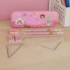 06_5d1c1efb-ea40-4262-b1e2-253654e52478 Cartoon Stationery Set for Kids – Complete 14-Piece School Supplies
