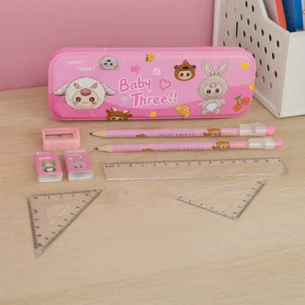 06_5d1c1efb-ea40-4262-b1e2-253654e52478 Cartoon Stationery Set for Kids – Complete 14-Piece School Supplies