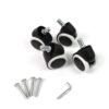 Rolling Stool with Wheels – Low Height & Ergonomic | Indo Glow