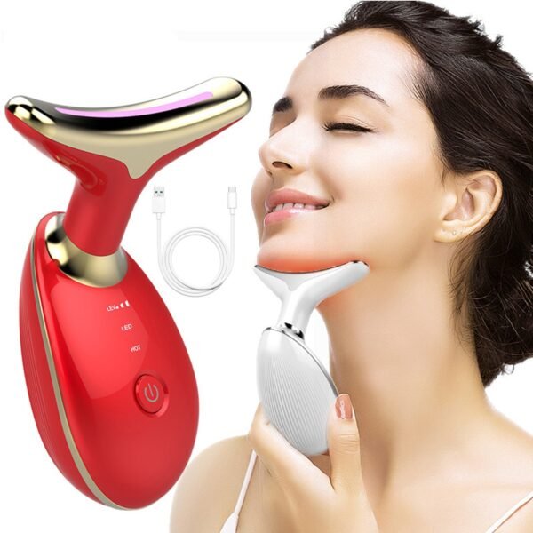 Electric Face Massager – LED Photon Wrinkle Remover | Indo Glow