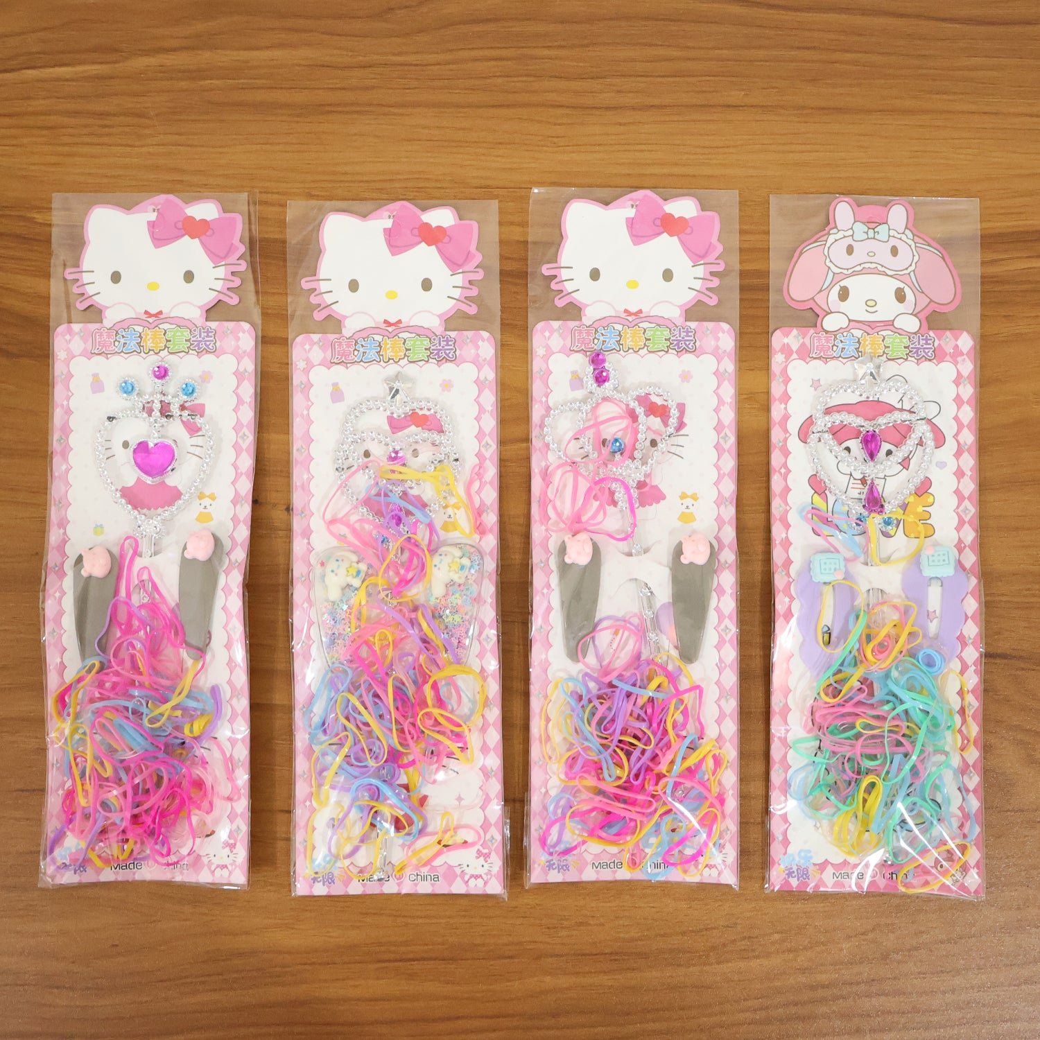 Girls Hair Accessories Kit – Colourful Styling & Play Set