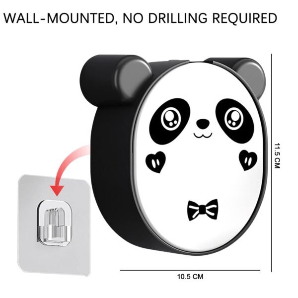 Panda Soap Box – Waterproof Wall-Mounted Flip-Top Holder