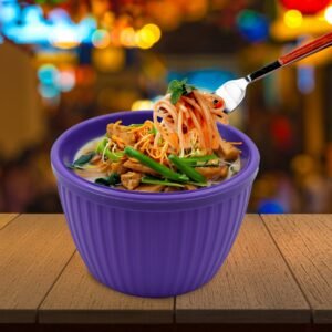 Plastic Noodles Bowl – Microwave Safe, Multi-Purpose | Packorra
