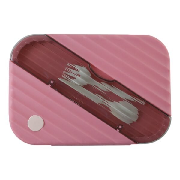 Plastic 3 Compartment Lunch Box for Kids, Organized & Portable