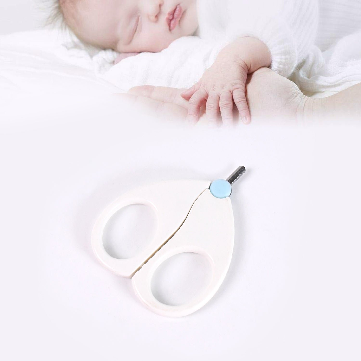 Baby Safety Nail Cutter Scissors – Gentle, Precise Clipping | Babyova