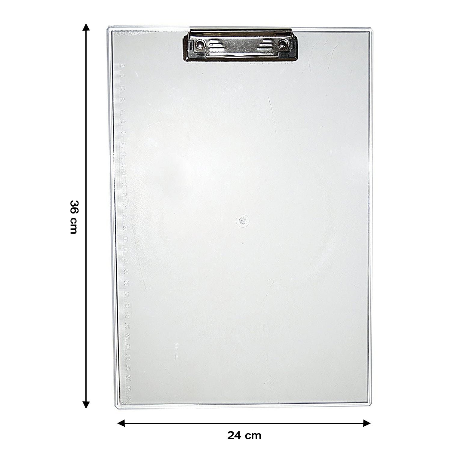 Transparent Exam Pad – Unbreakable with Centimeter Ruler | Indo Glow