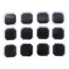 Octagon Jewellery Storage Box Set – 12 Pc Soft Cushioned Organizers
