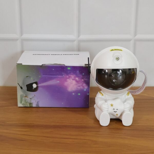 Astronaut Galaxy Star Projector – Remote-Controlled Night Light