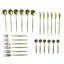 Stainless Steel Cutlery Set – Elegant Gold Finish for Dining & Gifts