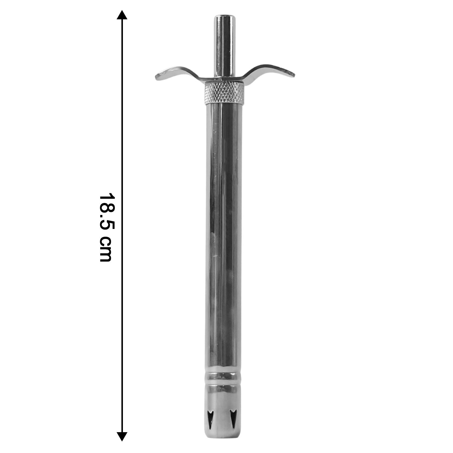 Stainless Steel Gas Lighter – Durable German Piezo Ignition