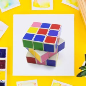 Rubik's Cube 3x3 – Brain Teaser Puzzle & Skill Builder | Play & Move