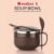 Insulated Lunch Bowl 650ml – Leak-Proof with Cutlery Set