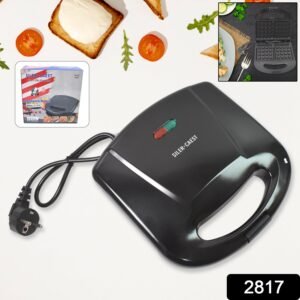 Sandwich Maker – Non-Stick, 2 Square Slice Toaster | Dabster
