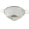 Stainless Steel Mesh Colander – Durable Kitchen Strainer with Handles