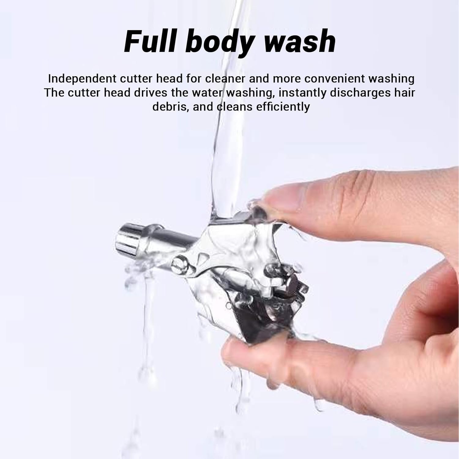 Nose Hair Remover – Painless Stainless Steel with Metal Case | Calm & Curl