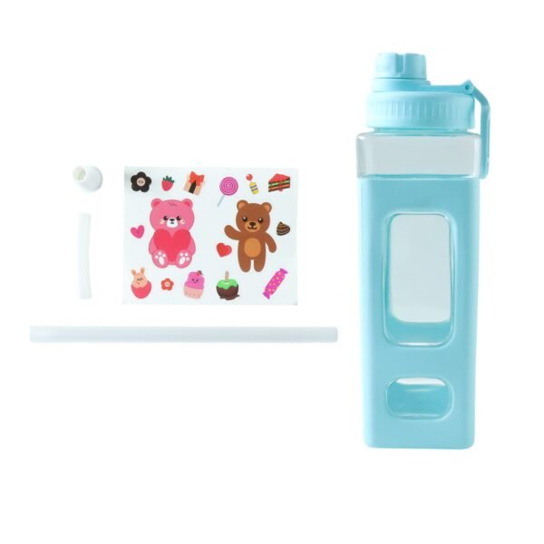 900ml Leakproof Plastic Water Bottle – Large Capacity Flip Lid