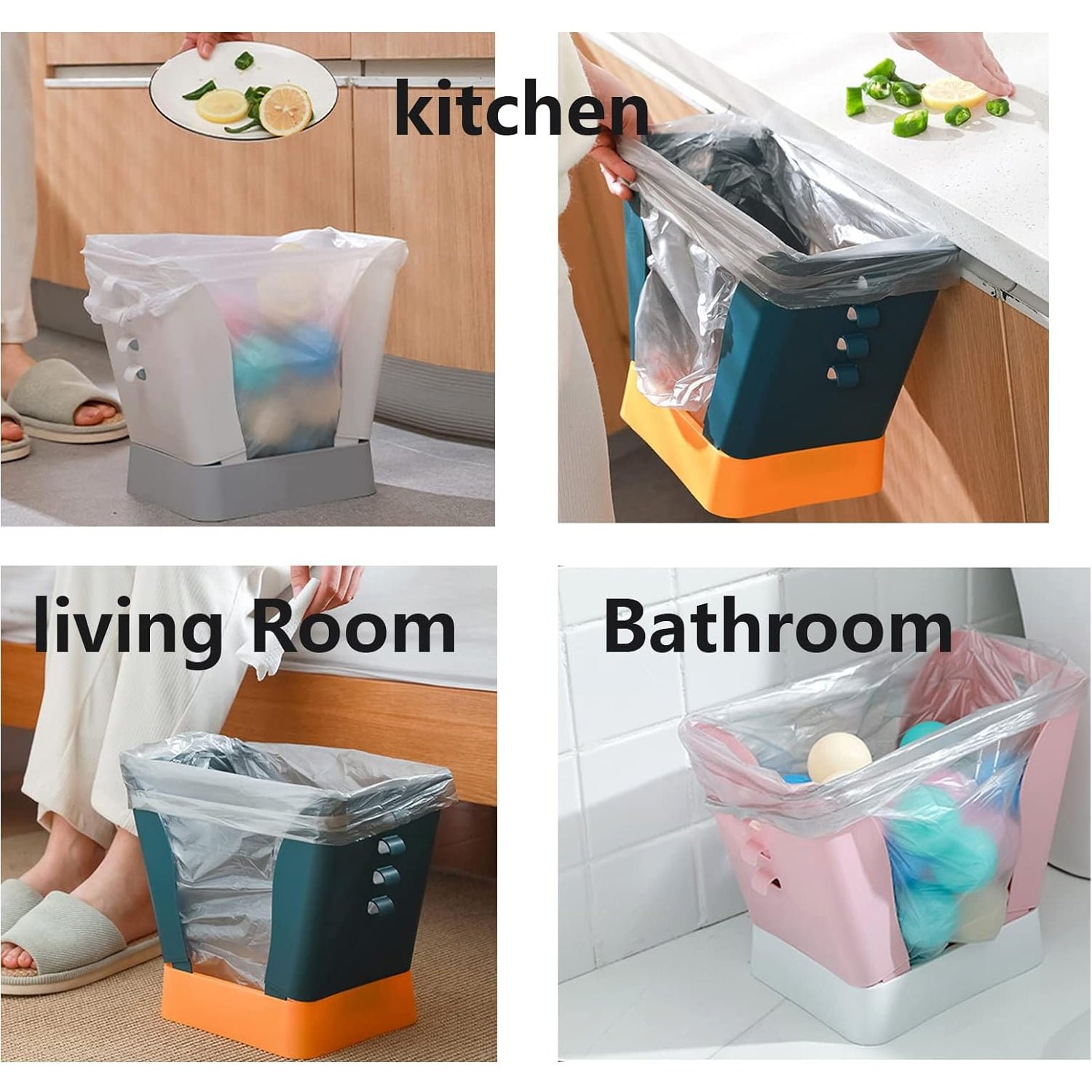 Expandable Waste Bin – Compact & Portable | Velvet Wheels