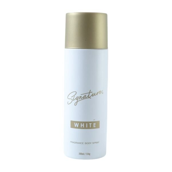 Signature White Body Spray – Long Lasting Fresh Fragrance for Men