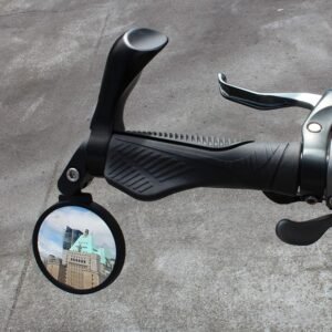Bar End Bike Mirror – Universal Fit, 360° Rotatable | RaceVault