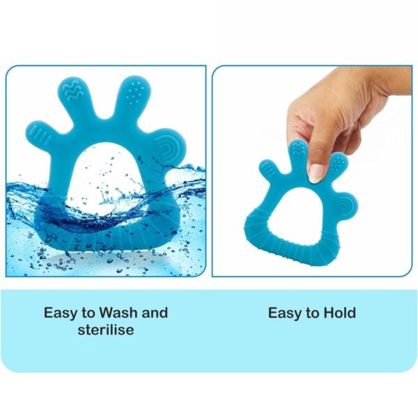 Silicone Baby Teether – Soft & BPA-Free Relief | Aditi