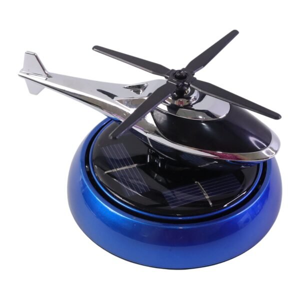 Solar Helicopter Car Air Freshener – Rotates & Freshens Dashboard