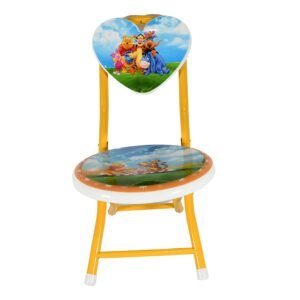 Kids Folding Chair – Heart Shape Cartoon Design | Little Fashionistas